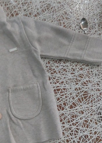 Gri Kürklü Kapüşonlu Erkek Çocuk Kabanı - Görsel 3