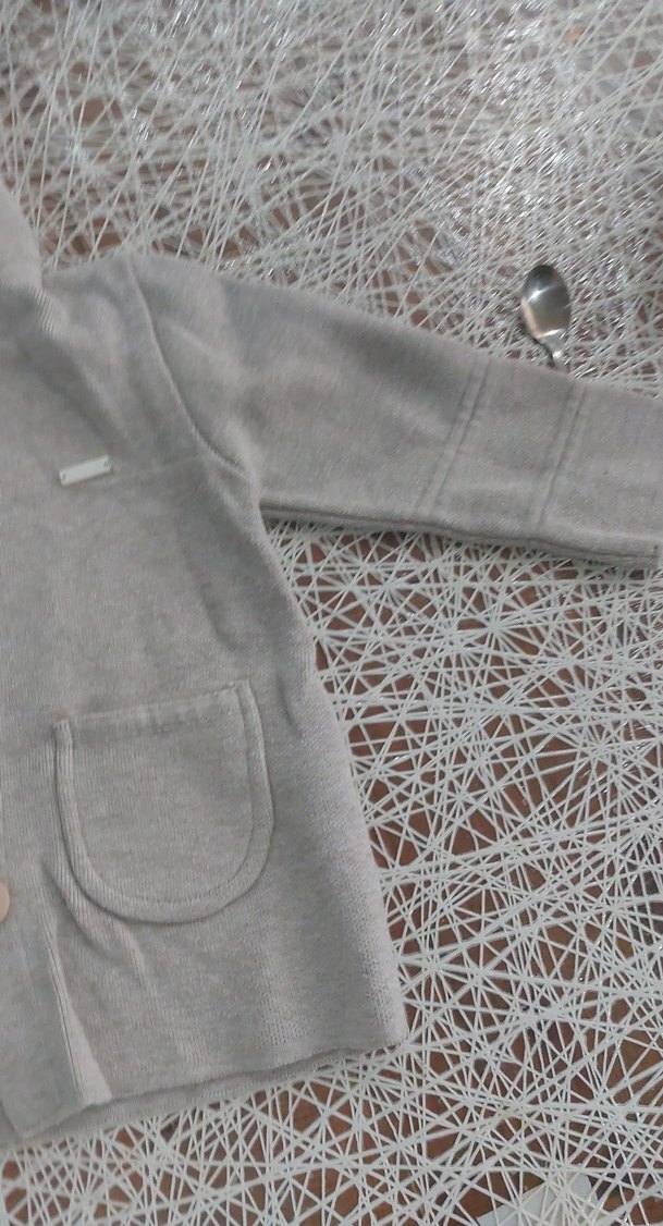 Gri Kürklü Kapüşonlu Erkek Çocuk Kabanı - Görsel 3