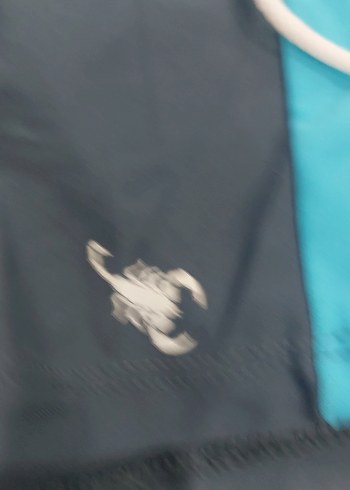 Erkek Çocuk Mavi Gri Yüzme Şortu - Görsel 2