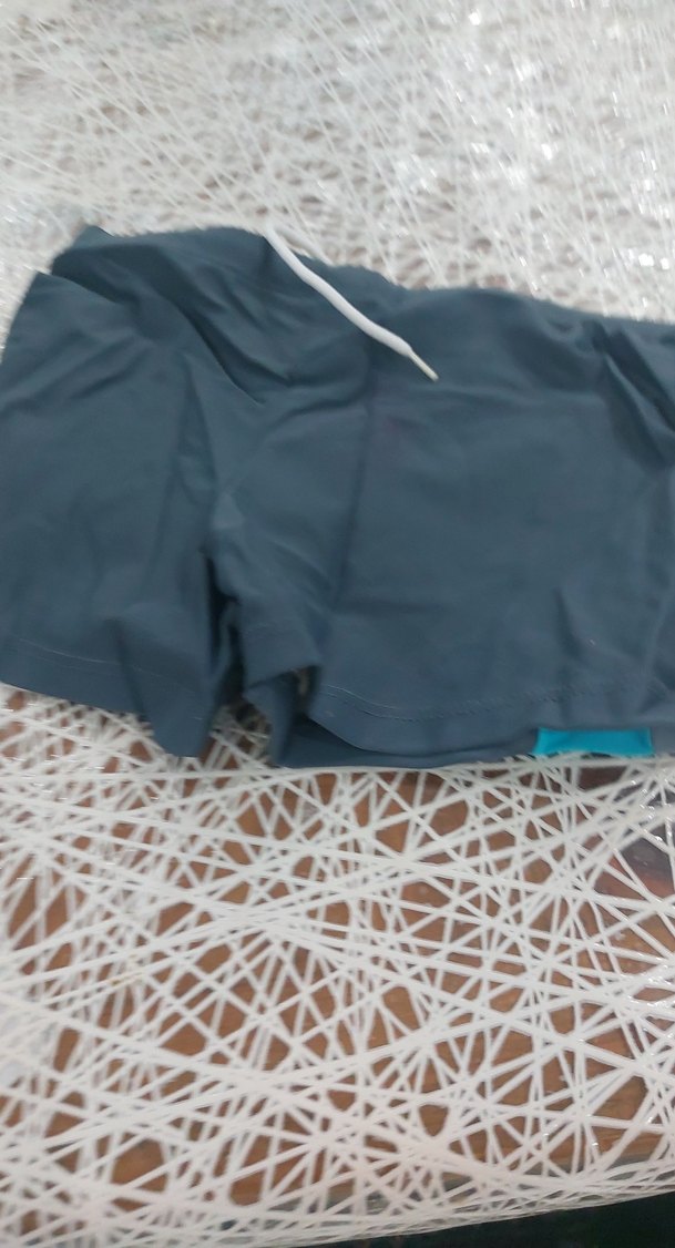 Erkek Çocuk Mavi Gri Yüzme Şortu - Görsel 3