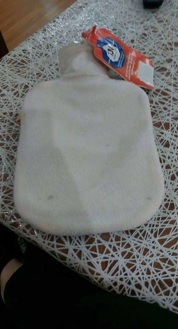 Beyaz Baskılı Çocuk Sıcak Su Torbası - Görsel 3