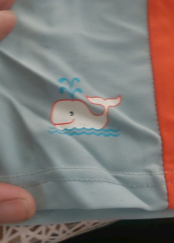 Erkek Çocuk Mavi Şort Mayo - Görsel 2