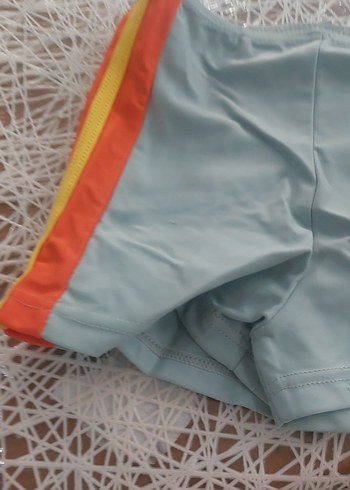 Erkek Çocuk Mavi Şort Mayo - Görsel 3