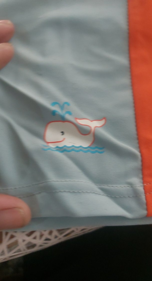 Erkek Çocuk Mavi Şort Mayo - Görsel 2