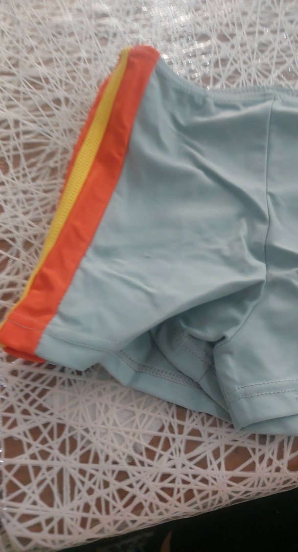 Erkek Çocuk Mavi Şort Mayo - Görsel 3