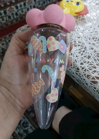 Renkli Desenli Bebek Biberonu - Görsel 6