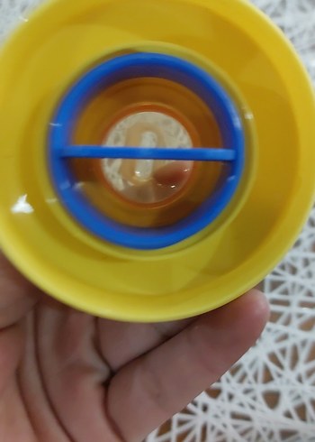 Renkli Mavi Bebek Biberonu - Görsel 5