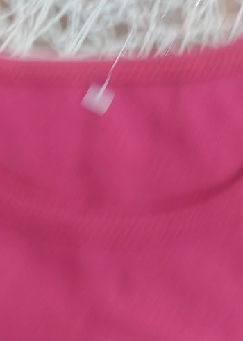 Kız Çocuk Pembe Baskılı Uzun Kollu Tişört - Görsel 3