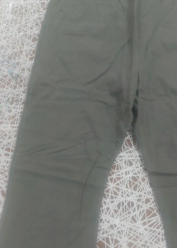 Gri cocuk Pamuk Salaş Midi Pantolon - Görsel 2