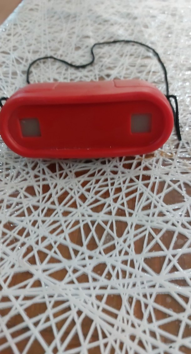 Kırmızı Renkli Mini Dürbün - Görsel 4