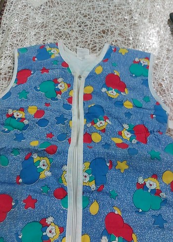 Renkli Baskılı Çocuk Uyku Tulumu - Görsel 4