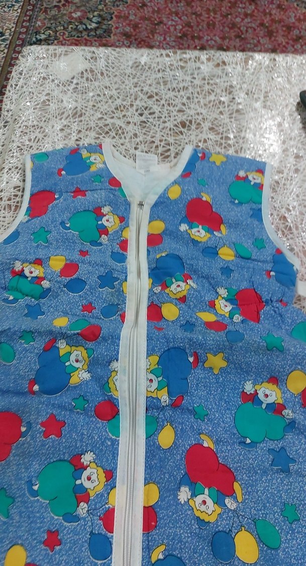 Renkli Baskılı Çocuk Uyku Tulumu - Görsel 4