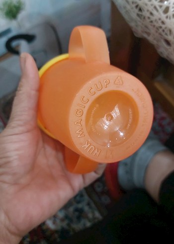 Sarı Kapaklı Renkli Bebek Bardağı - Görsel 3