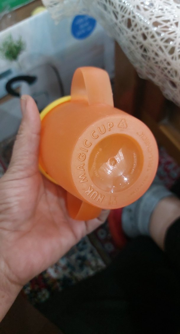 Sarı Kapaklı Renkli Bebek Bardağı - Görsel 3