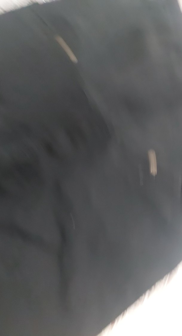 Düğmeli hamile Siyah Kadın Kumaş Pantolon - Görsel 3