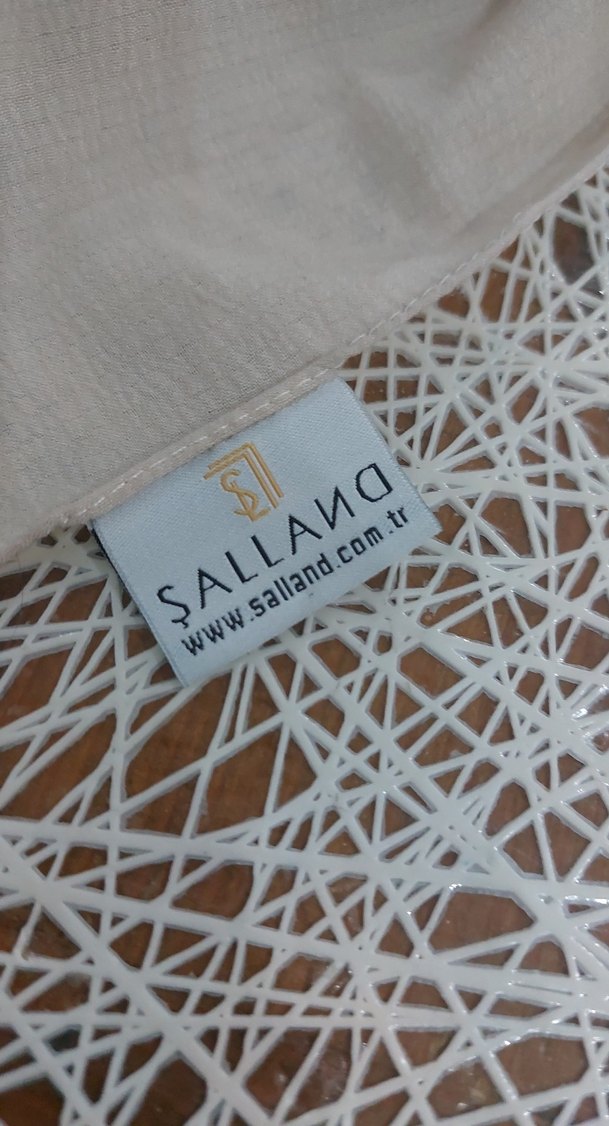 Bej Kadın Bohem Drape Şal - Görsel 2