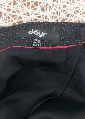 Siyah Pilili Midi Kalem Etek - Görsel 5