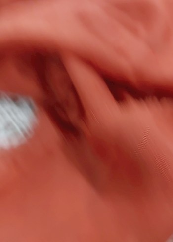 Kadın Kırmızı Drapeli Şal - Görsel 3