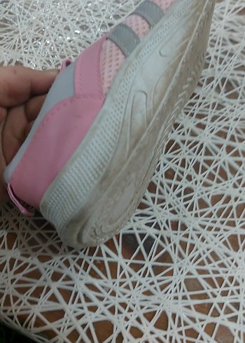 Kız Çocuk Pembe Bağcıklı Spor Ayakkabı - Görsel 4