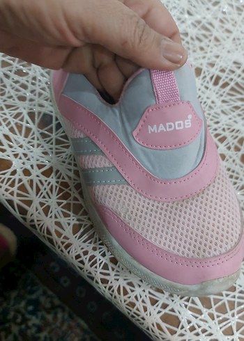 Kız Çocuk Pembe Bağcıklı Spor Ayakkabı - Görsel 2