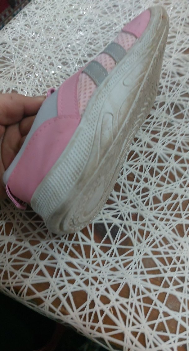 Kız Çocuk Pembe Bağcıklı Spor Ayakkabı - Görsel 4