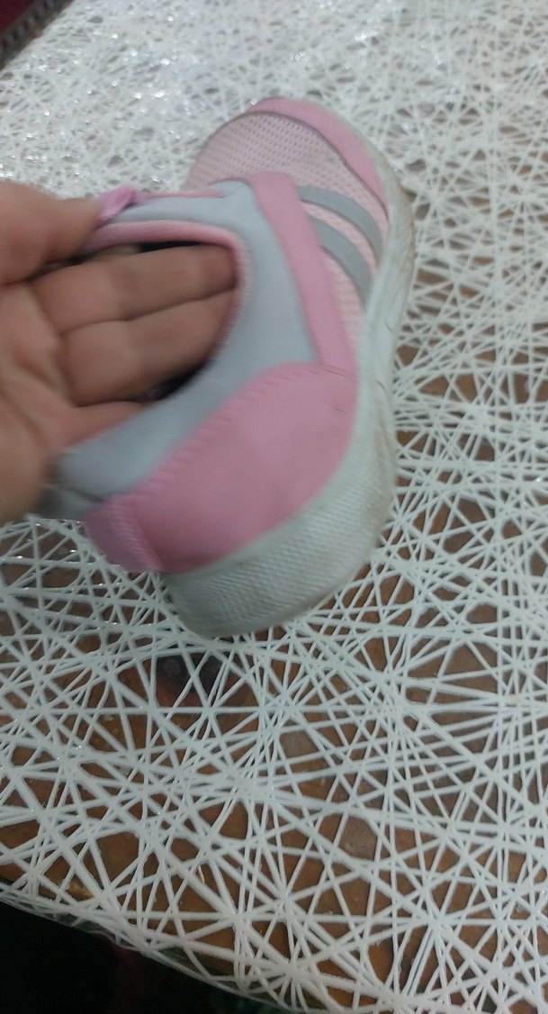 Kız Çocuk Pembe Bağcıklı Spor Ayakkabı - Görsel 3