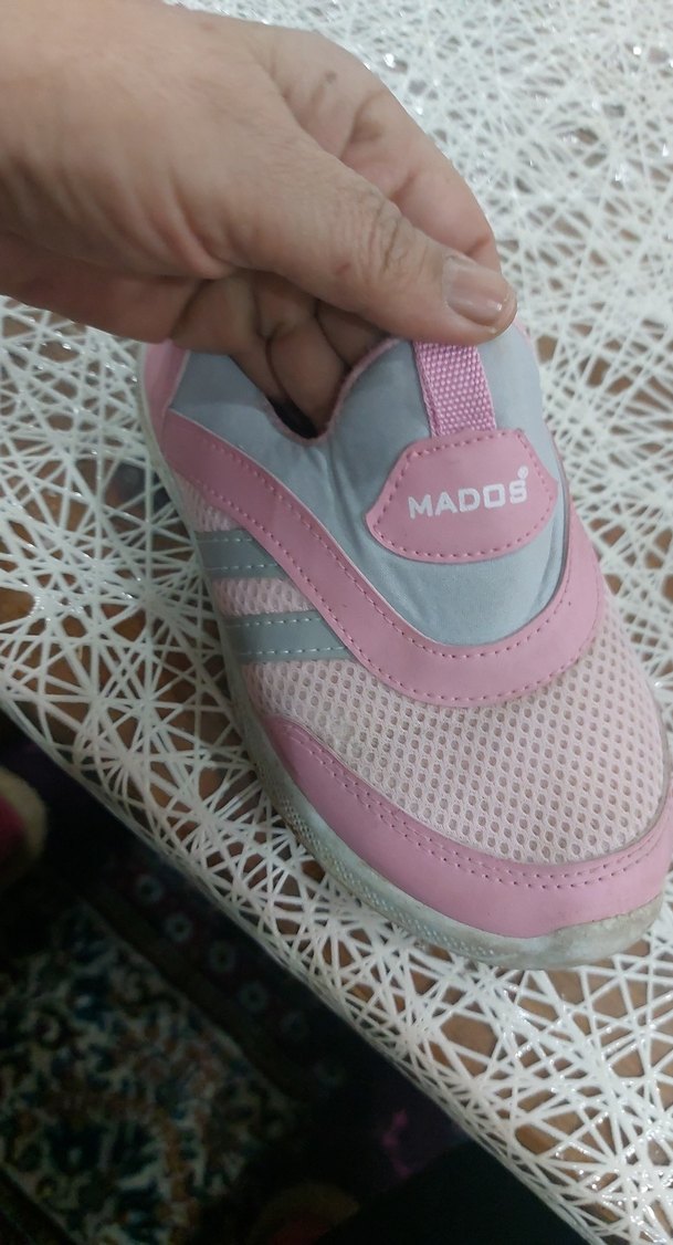 Kız Çocuk Pembe Bağcıklı Spor Ayakkabı - Görsel 2