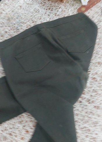 Gri Suni Kumaş Kadın Pantolon - Görsel 3