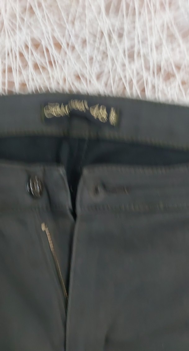 Gri Suni Kumaş Kadın Pantolon - Görsel 4