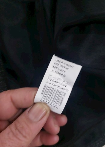 Düğmeli Siyah Goth Midi Ceket - Görsel 8