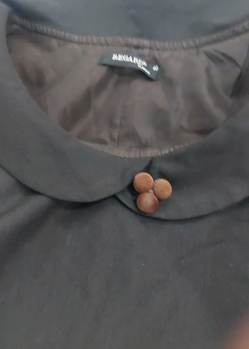 Kemerli Siyah Midi Elbise - Görsel 4