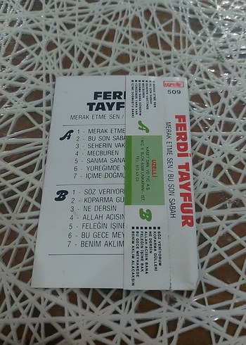 Ferdi Tayfur - Merak Etme Sen Bu Son Sabah kagidi - Görsel 2