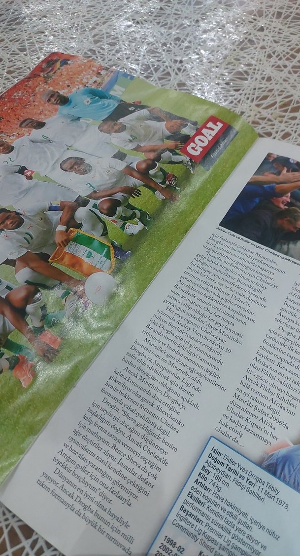 Goal Dergisi - Didier Drogba Kapaklı Futbol Sayısı - Görsel 5