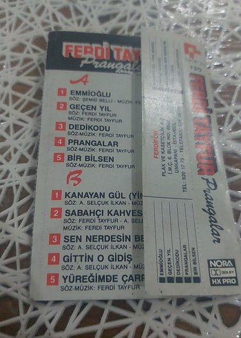 Ferdi Tayfur - Prangalar kagidi - Görsel 2