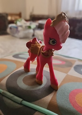 Pastel Pembe Unicorn Figür Oyuncak