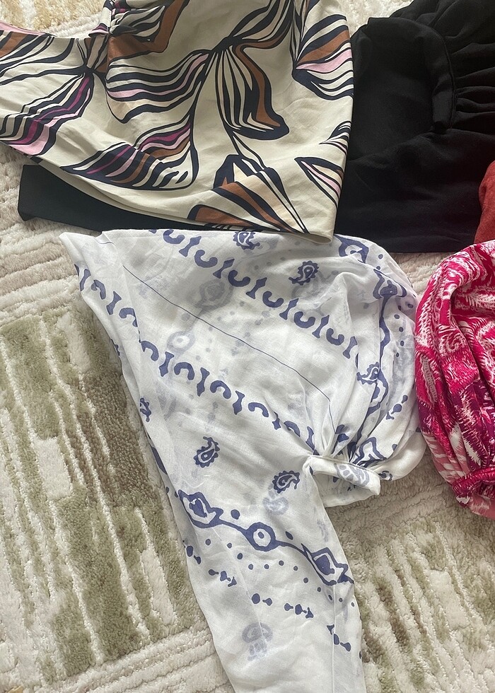 Tasarım bone şal - Görsel 3