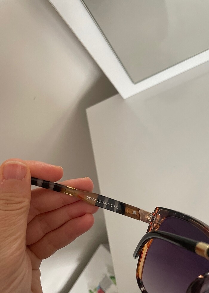 Burbery gözlük - Görsel 4