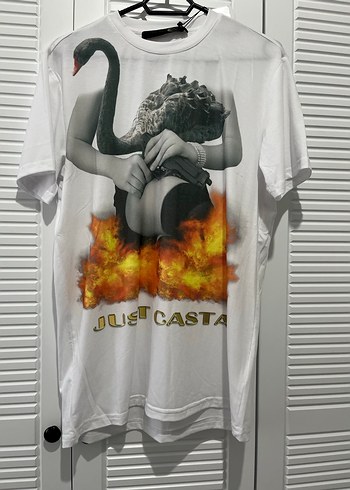 Baskılı Drapeli Beyaz Hamile Tişörtü - Görsel 2