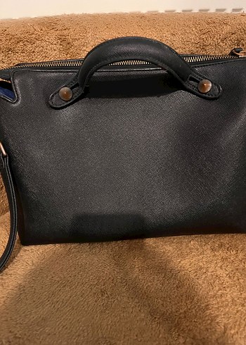 Siyah Deri BEYMEN Kadın Çanta - Görsel 8