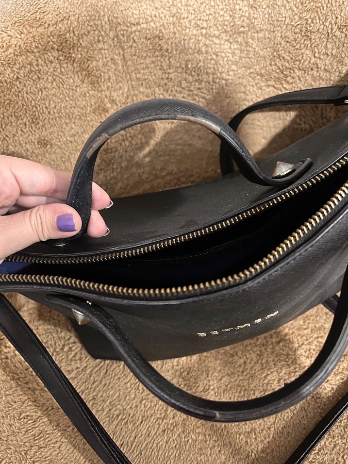 Siyah Deri BEYMEN Kadın Çanta - Görsel 3