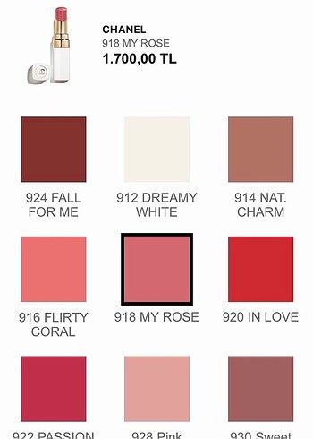 Beyaz Parlak Chanel Ruj - Görsel 7