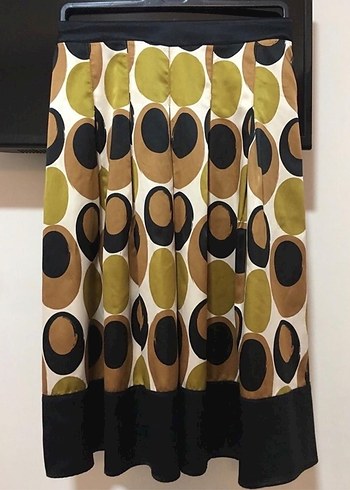 Marks&Spencer marka saten kumaş etek