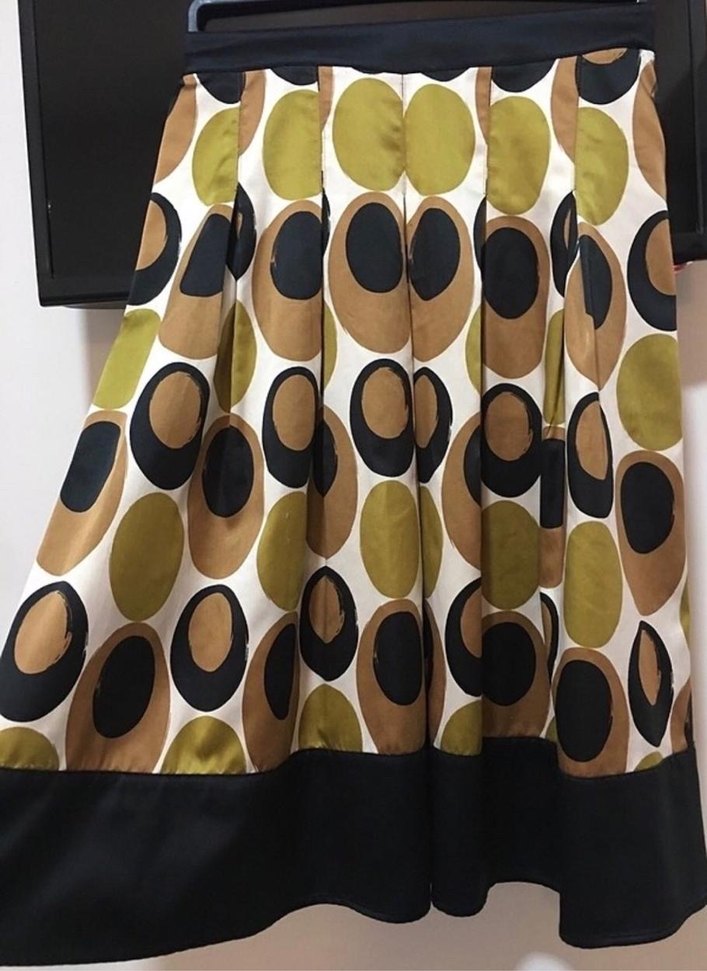 Marks&Spencer marka saten kumaş etek - Görsel 2