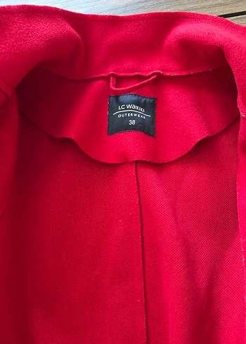 Kuşaklı Uzun Kesim Kadın Kaban Kaşe - Görsel 4