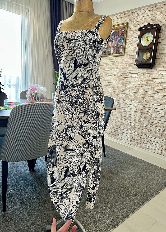 Midi Boy Elbise - Görsel 2