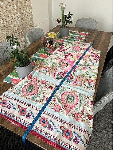 Saten Askılı Uzun Elbise - Görsel 11