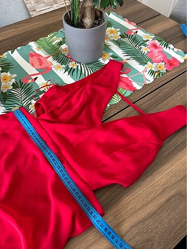 Bel Dekolteli Uzun Gece Elbisesi - Görsel 5