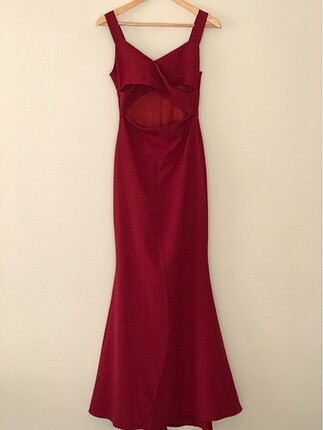 Bordo elbise