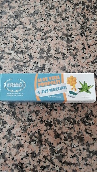 Ersağ diş macunu