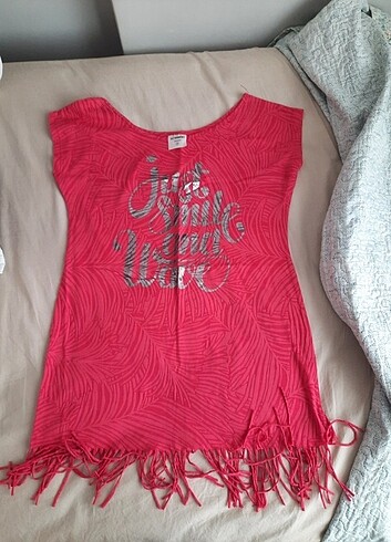 Lc waikiki plaj elbisesi pembe  - Görsel 2